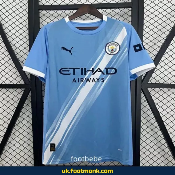 Manchester City 2025-2026 home jersey.
