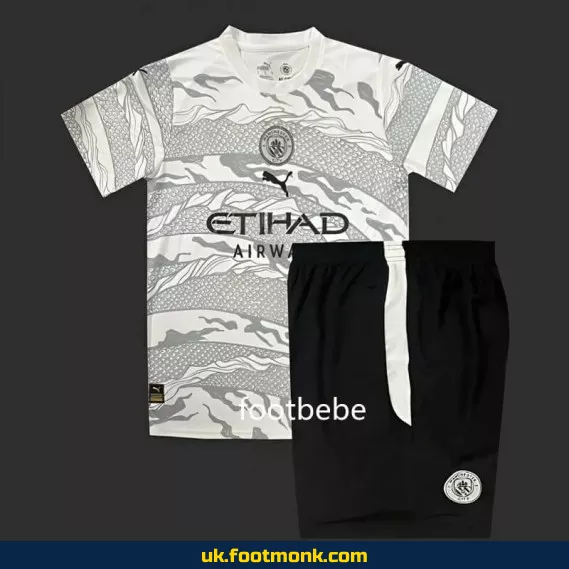 Manchester City Kids Jersey 2024 2025 The Year of the White Dragon.