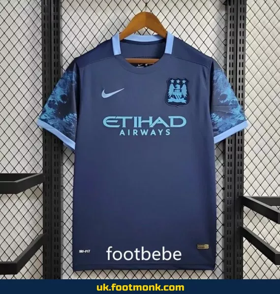 Manchester City 2015-2016 away vintage jersey.