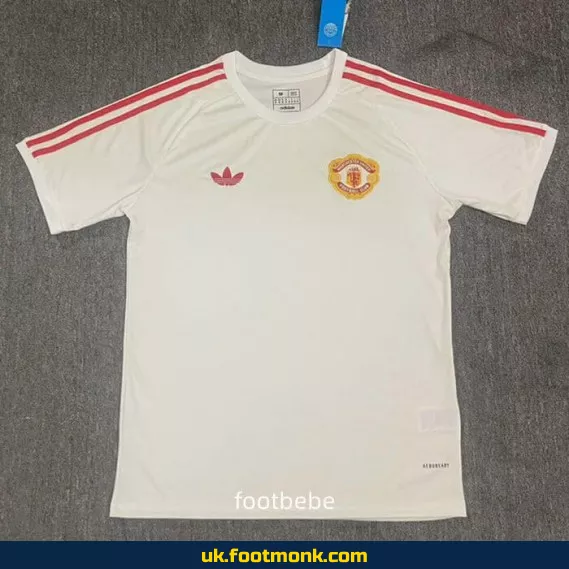 Manchester United 2024 2025 White Jersey.