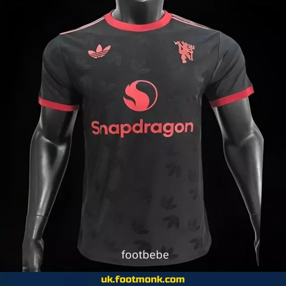 Manchester United 2024 2025 special edition black jersey.