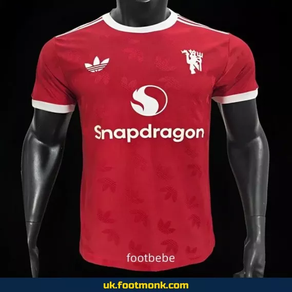 Manchester United 2024 2025 special edition red match jersey.