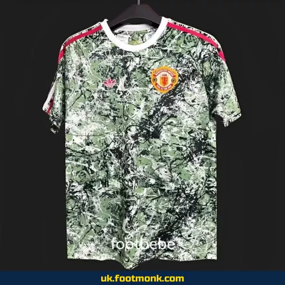 Manchester United 2024 2025 jersey x Stone Roses.