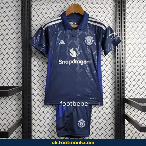 Manchester United Away Jersey Kids 2024 2025.