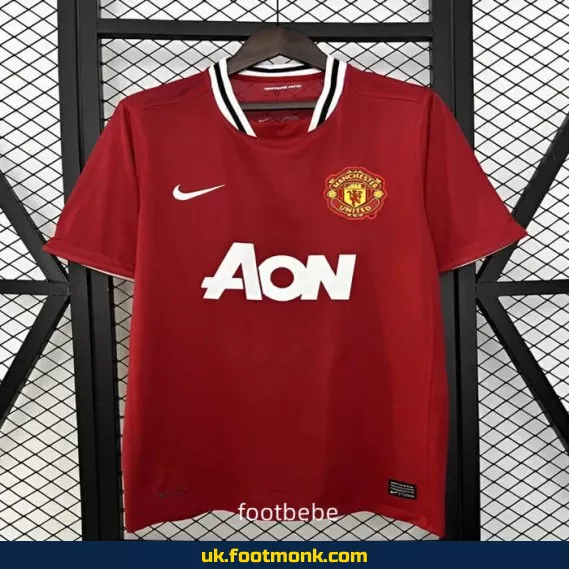 Manchester United Vintage Home Jersey 2011 2012.