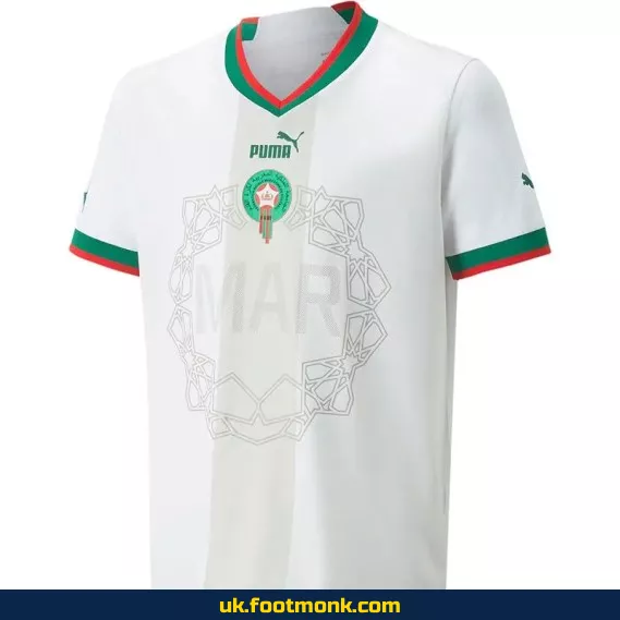 Morocco World Cup 2022 away jersey.