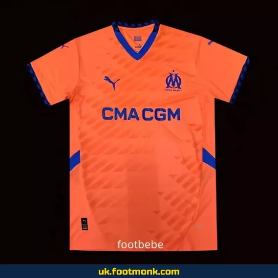 Marseille 2024-2025 third orange jersey.