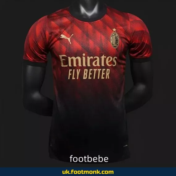 AC Milan 2024 2025 match jersey limited church edition.