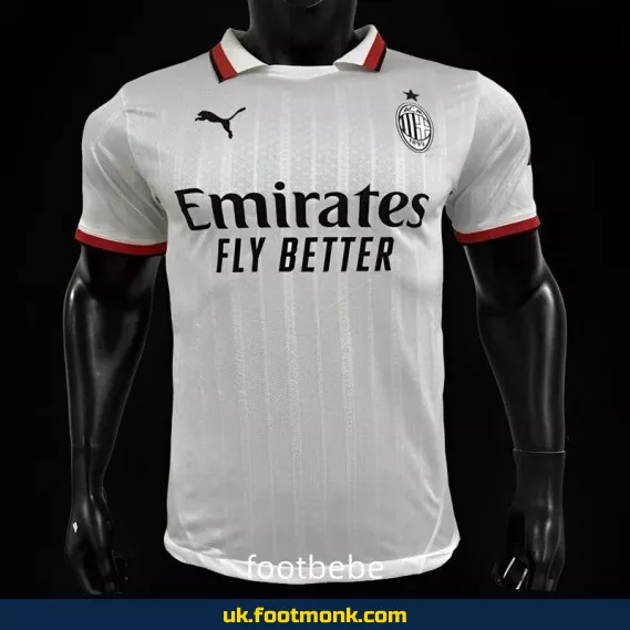 AC Milan 2024 2025 away jersey White.