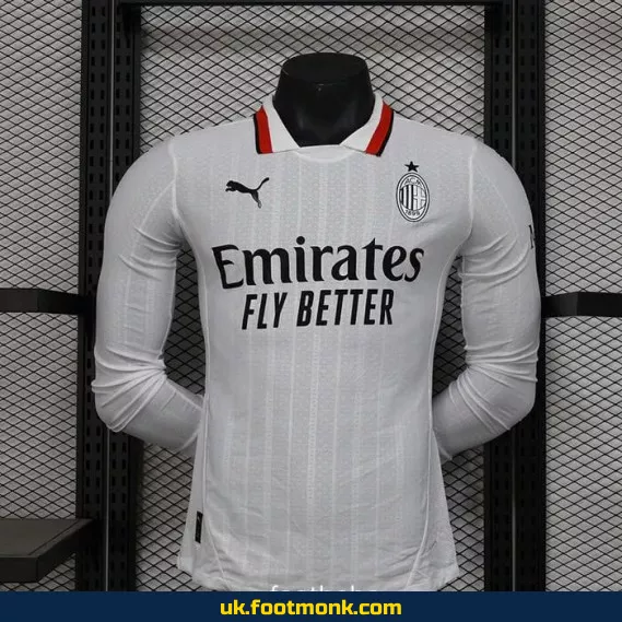 AC Milan 2024 2025 away long-sleeved match jersey.