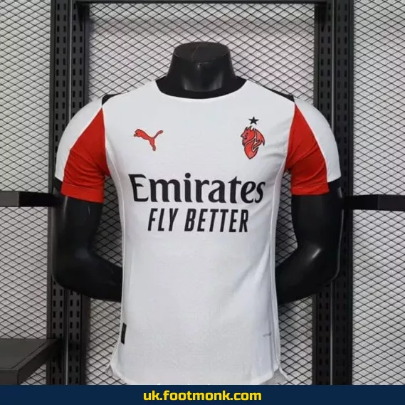 AC Milan 2025 2026 Home Jersey White.