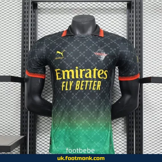 AC Milan 2025 2026 special edition black match jersey.