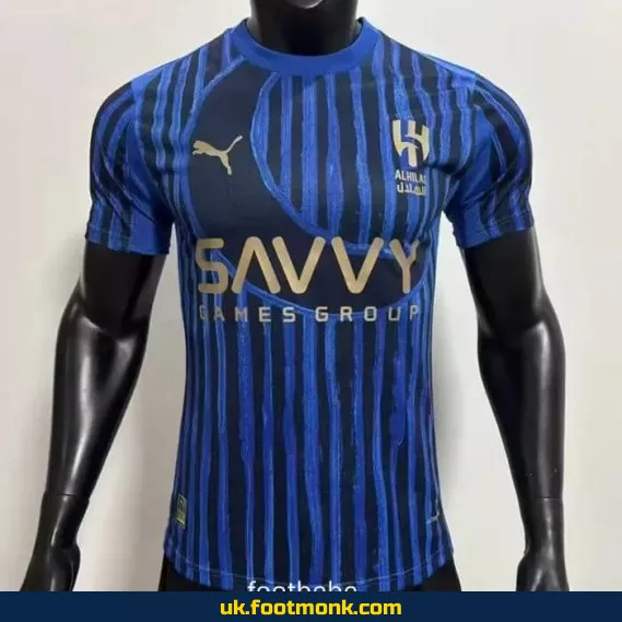 Al-Hilal Saudi 2025-2026 home match jersey.