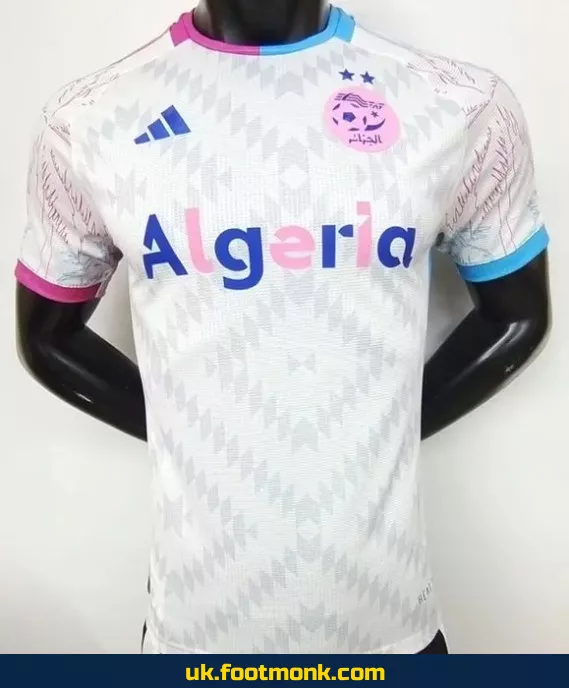 Algeria Match Jersey 2024 2025 White B.