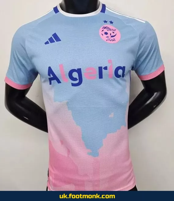 Algeria Match Jersey 2024 2025 blue B.