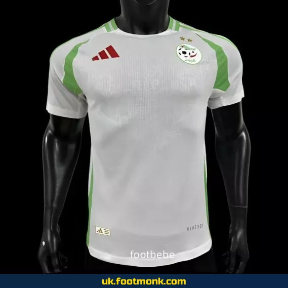 Algeria 2024 2025 home match jersey.