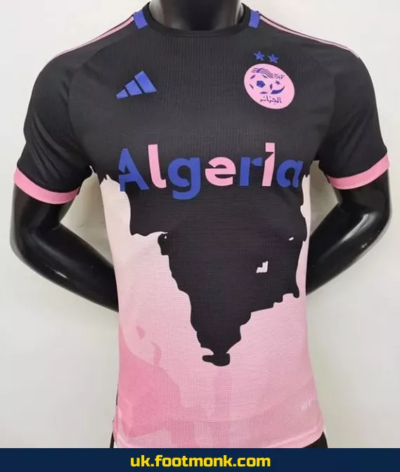 Algeria Match Jersey 2024 2025 black B.