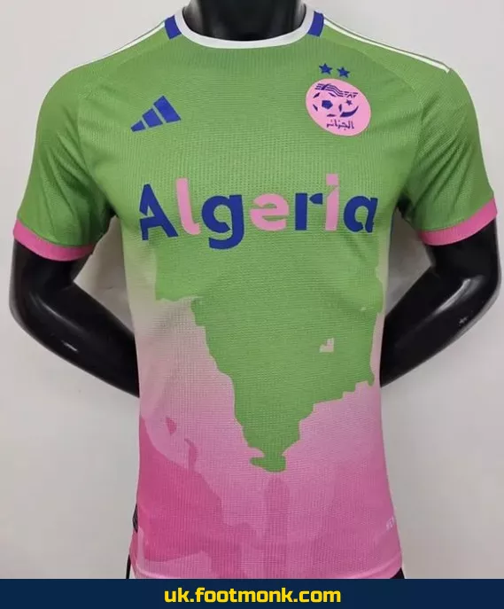 Algeria Match Jersey 2024 2025 green B.