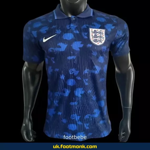 England Match Jersey 2025 Blue Polo.