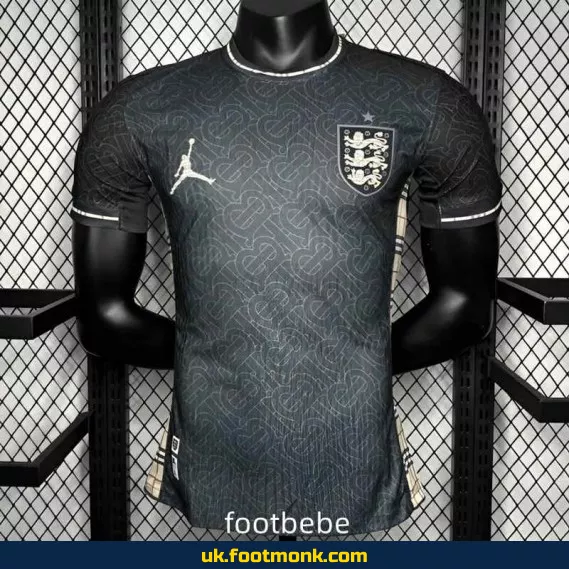 England Match Jersey Jordan 2024 black.