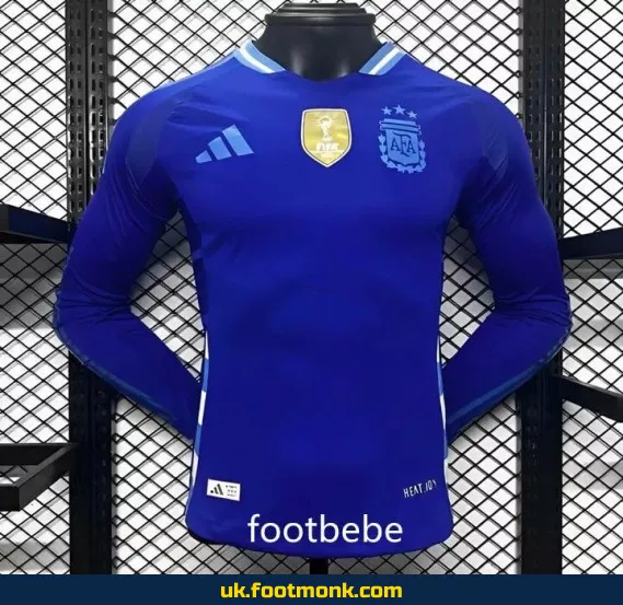 Argentina 2024 away long-sleeved match jersey.