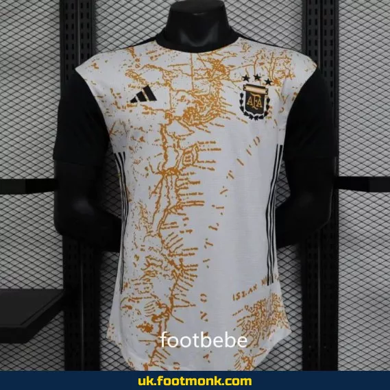 Match Jersey Argentina 3 stars 2023 2024 White.