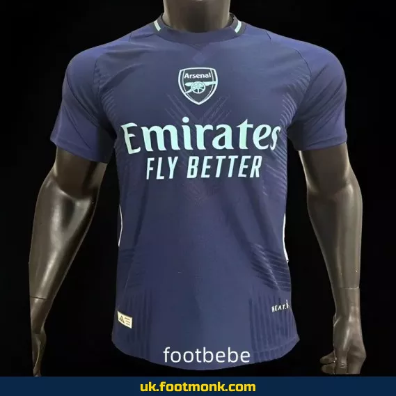 Arsenal 2024 2025 Pre Match navy blue jersey.