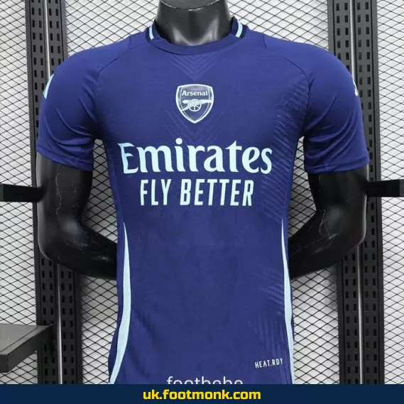 Arsenal 2024 2025 special edition blue match jersey.