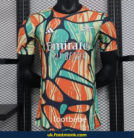 Arsenal 2024 2025 training jersey match color.