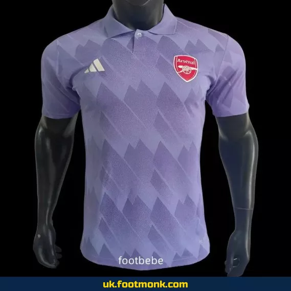 Arsenal 2025 Match Jersey Violet Polo.