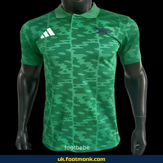 Arsenal 2025 Match Jersey Green Polo.