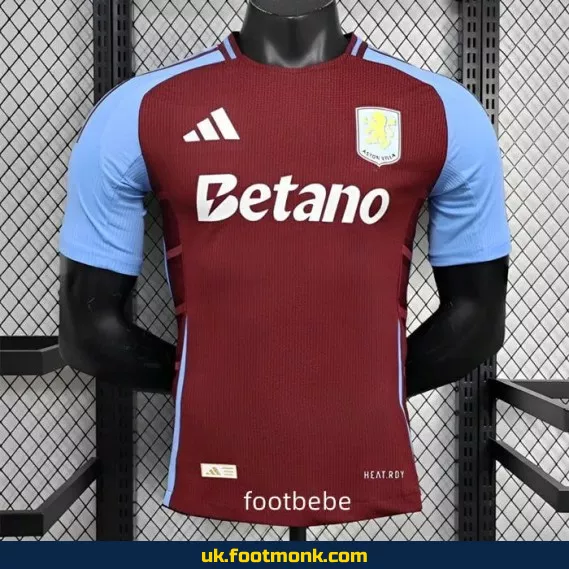 Home jersey Aston Villa 2024 2025 match.