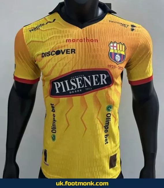 Match jersey Barcelona 1925 2025 100 years yellow.