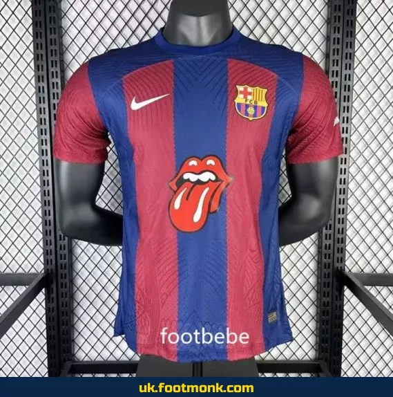 Match jersey Barcelona 2023 2024 Rolling Stones.