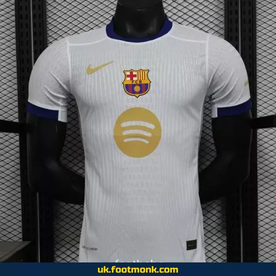 Match Jersey Barcelona 2024 125 years White.