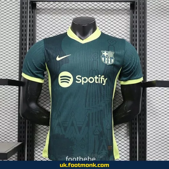 Match jersey Barcelona 2025 2026 Dark green.