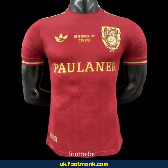 Match jersey Bayern Munich 2025 125 years Beckenbauer.