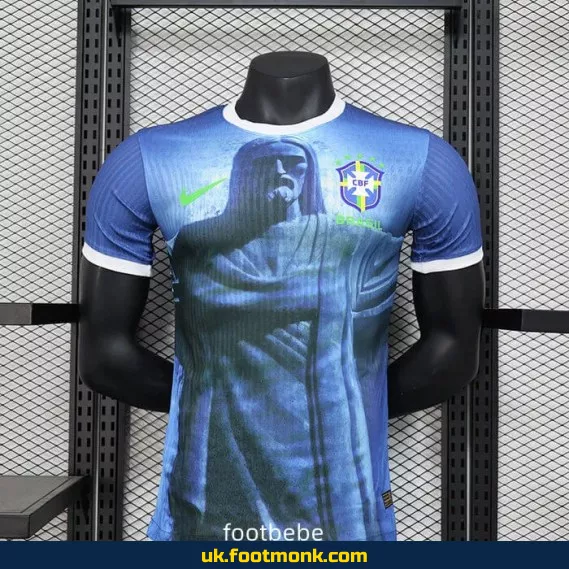 Brazil Match Jersey 2024 2025 blue.