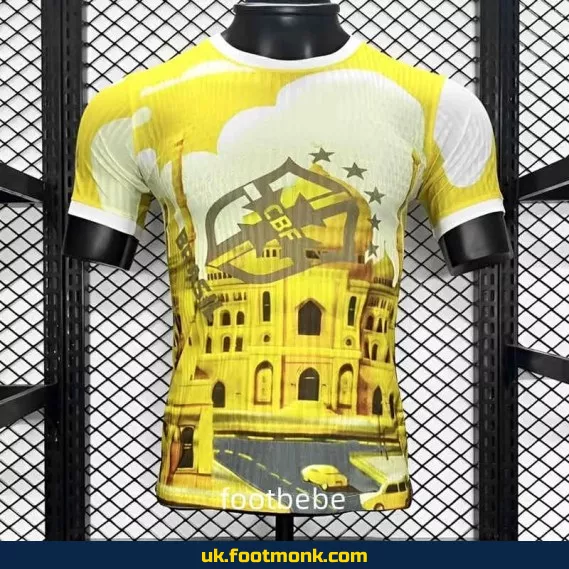 Brazil 2024-2025 Match Jersey special edition yellow.
