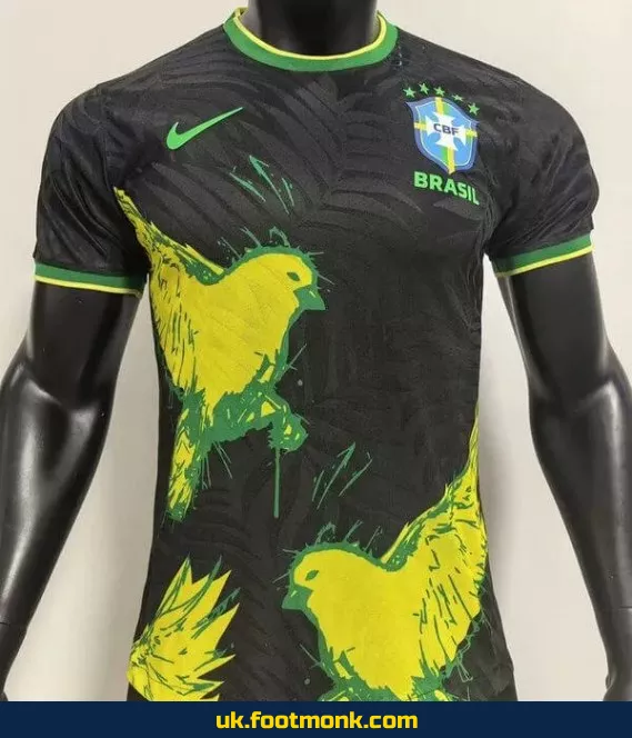 Match Jersey Brazil 2024 2025 black.
