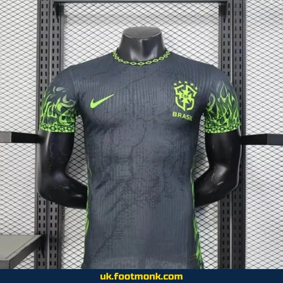Brazil Match Jersey 2025 2026 black.