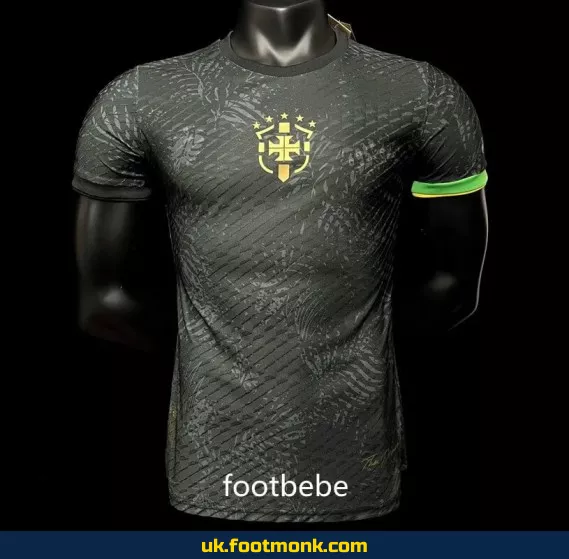 Match Jersey Brazil La Pulga 2023 2024 black.