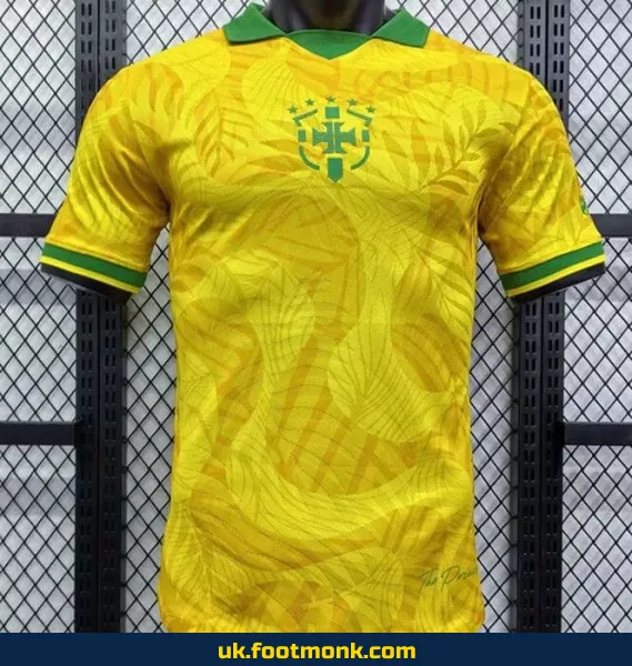 Match jersey Brazil The Prince 2024 2025 yellow.