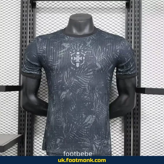 Brazil Match Jersey The Prince 2024 2025 black.