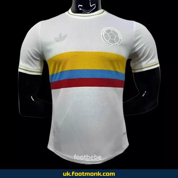 Match Jersey Colombia 2024 2025 100 years White.
