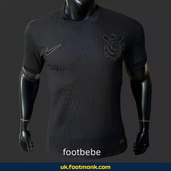 Corinthians 2024-2025 away black jersey.