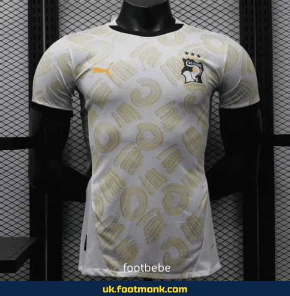 Match Jersey Ivory Coast 2024 2025 White special edition.