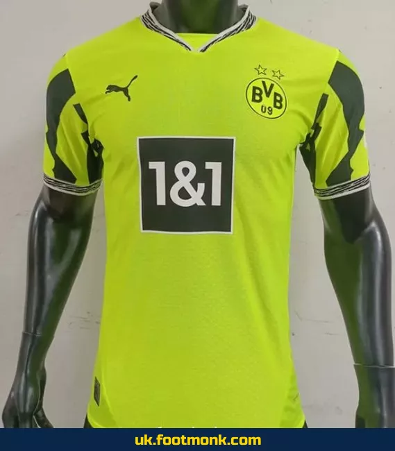 Match jersey Dortmund 2025 2026 fluorescent green.
