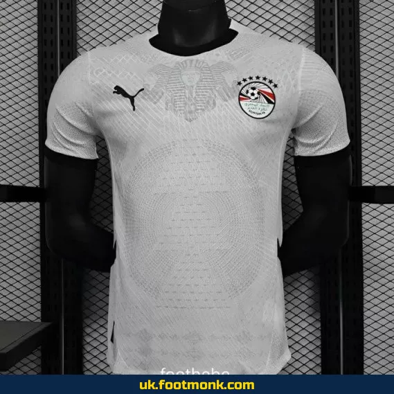 Away White Egypt Match Jersey 2024 2025.