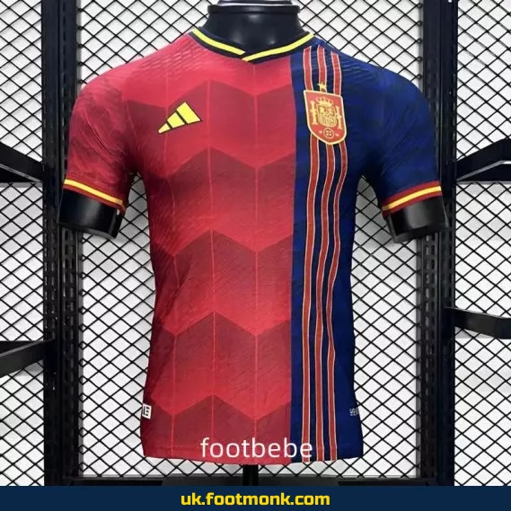 Special edition red 2024 Spain Match Jersey.
